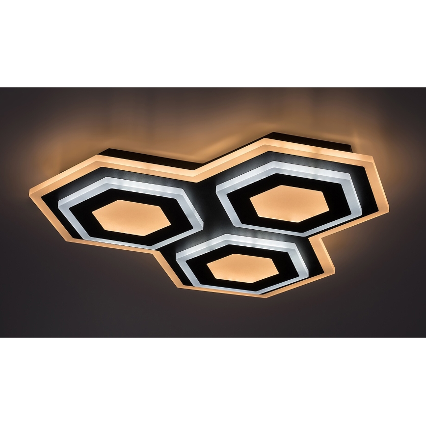 Rabalux - LED Dimmable ceiling light LED/72W/230V 3000/6000K 41,5x41,5 cm + remote control