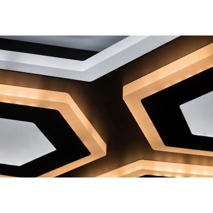 Rabalux - LED Dimmable ceiling light LED/72W/230V 3000/6000K 41,5x41,5 cm + remote control