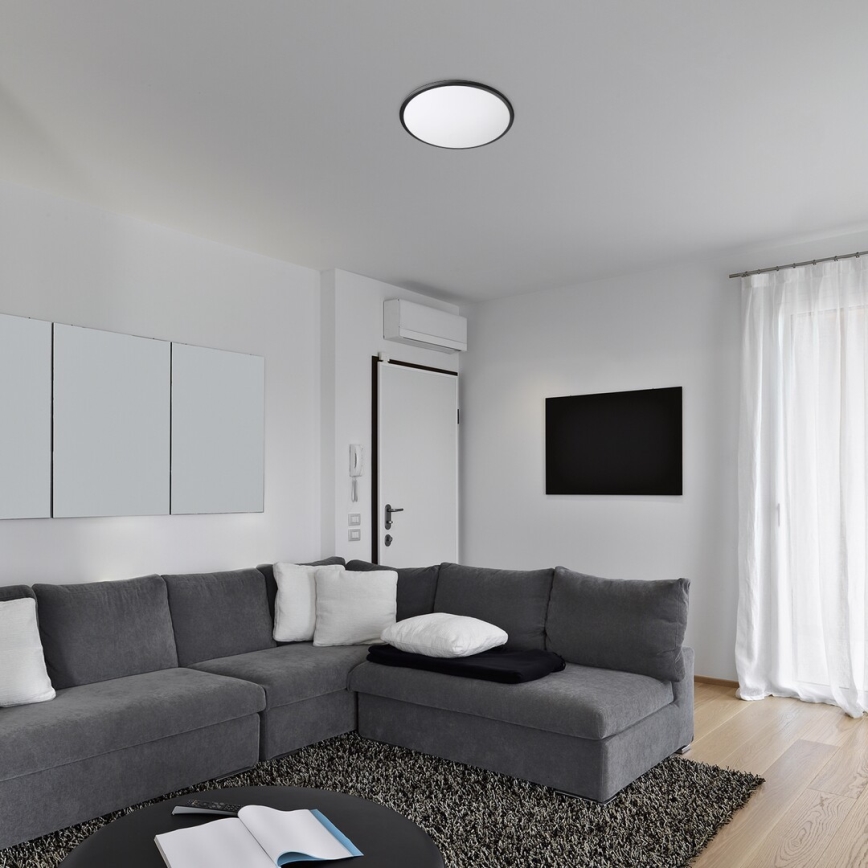 Rabalux - LED Ceiling light LED/18W/230V 3000K black 27 cm