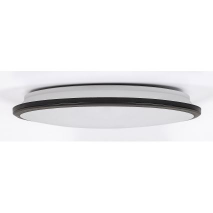 Rabalux - LED Ceiling light LED/24W/230V 3000K black 38 cm