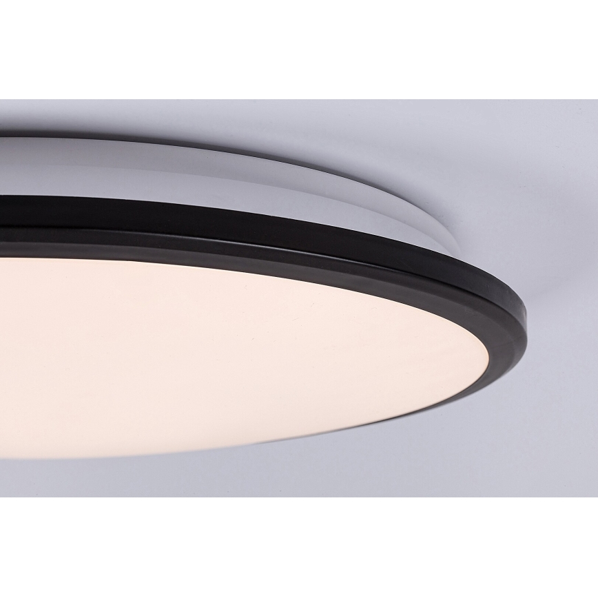Rabalux - LED Ceiling light LED/24W/230V 3000K black 38 cm