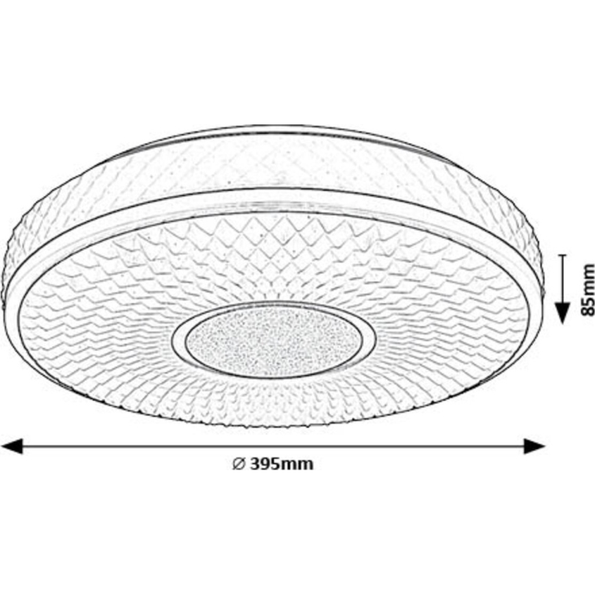 Rabalux - LED Ceiling light LED/24W/230V 4000K d. 39 cm