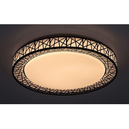 Rabalux - Dimmable LED ceiling light, 48W, 230V, 3000-6500K, with remote control, Ø 49 cm