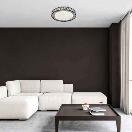 Rabalux - Dimmable LED ceiling light, 48W, 230V, 3000-6500K, with remote control, Ø 49 cm