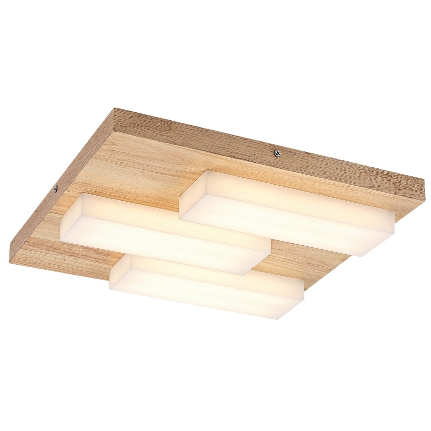 Rabalux - LED Ceiling light LED/30W/230V 3000K oak 40x40 cm