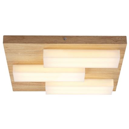 Rabalux - LED Ceiling light LED/30W/230V 3000K oak 40x40 cm