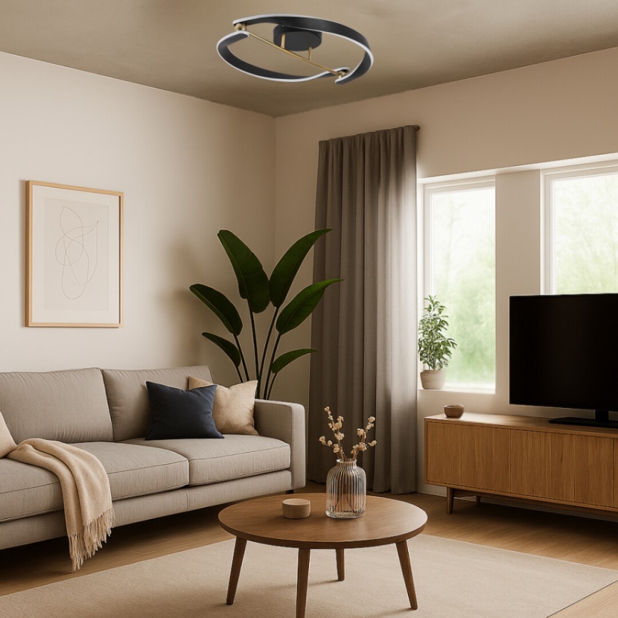 Rabalux - LED ceiling light, 40W, 230V, 3000K, Ø 60 cm