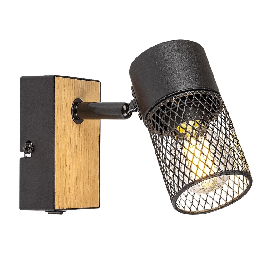 Rabalux - Wall spotlight 1xE14/40W/230V oak