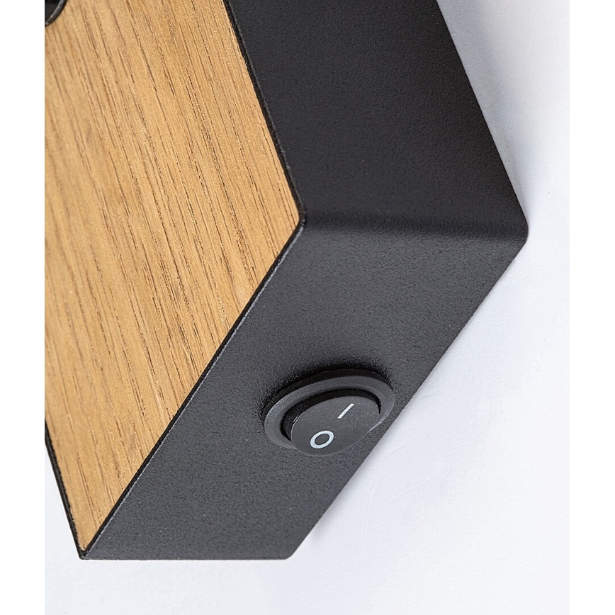 Rabalux - Wall spotlight 1xE14/40W/230V oak