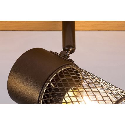 Rabalux - Spotlight 4xE14/40W/230V oak