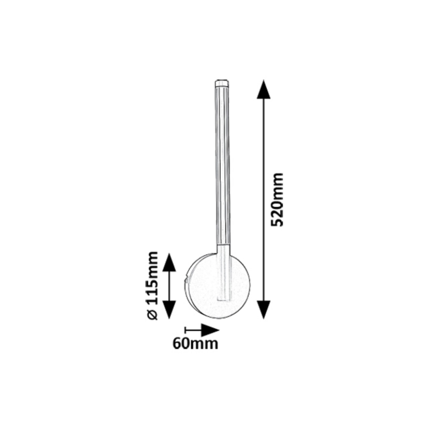 Rabalux - LED Wall light LED/6W/230V