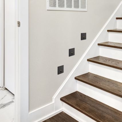 Rabalux - LED Staircase light LED/3W/230V 3000K black