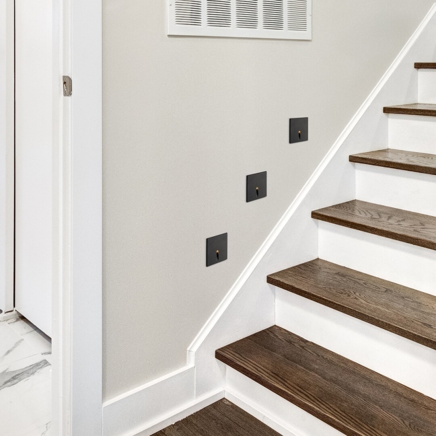 Rabalux - LED Staircase light LED/3W/230V 3000K black