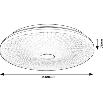 Rabalux - LED Ceiling light LED/24W/230V 4000K d. 40 cm