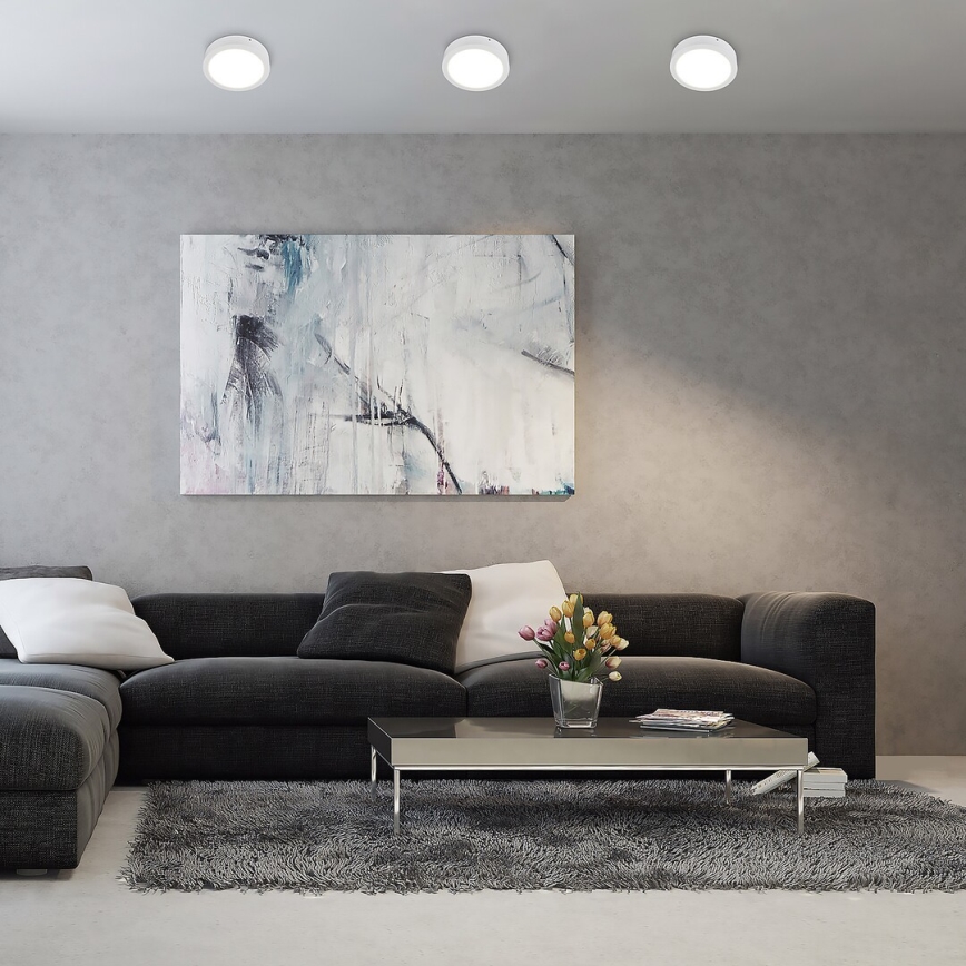 Rabalux - LED Ceiling light LED/15W/230V 4000K d. 16 cm white