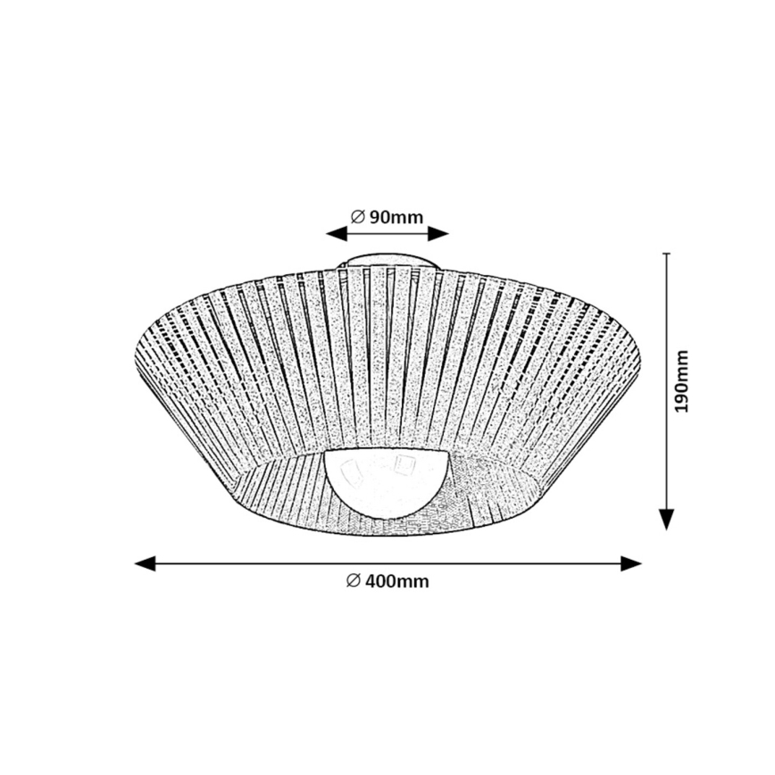 Rabalux - Ceiling light 1xE27/6W/230V
