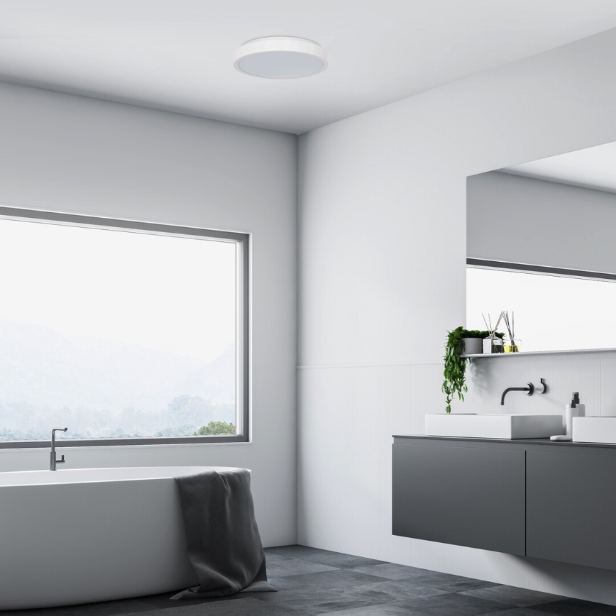 Rabalux - LED Bathroom ceiling light LED/36W/230V IP44 4000K d. 35 cm white