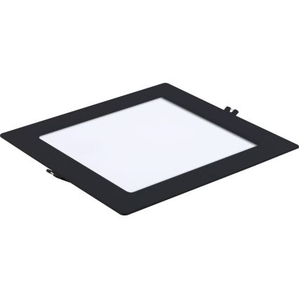 Rabalux - LED Recessed light LED/18W/230V 22x22 cm black