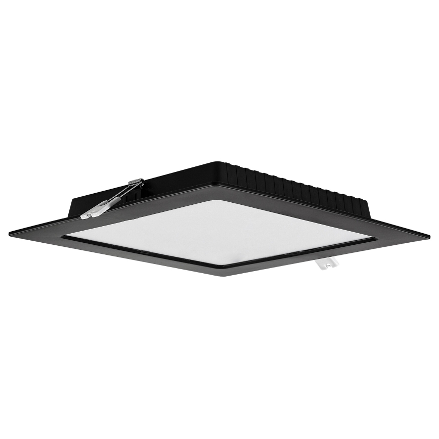 Rabalux - LED Recessed light LED/18W/230V 22x22 cm black