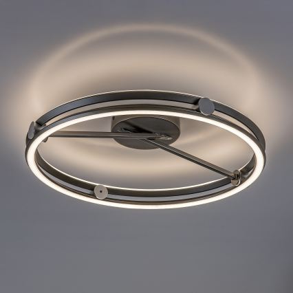 Rabalux - Dimmable LED ceiling light LED/60W/230V 3000-6500K Ø 50 cm grey + remote control