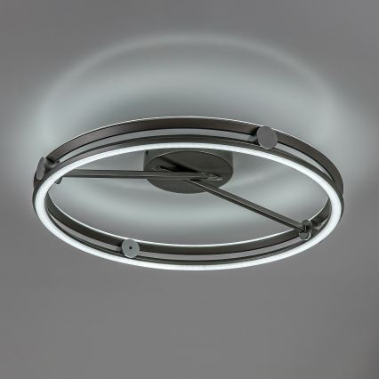 Rabalux - Dimmable LED ceiling light LED/60W/230V 3000-6500K Ø 50 cm grey + remote control