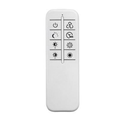 Rabalux - Dimmable LED ceiling light LED/60W/230V 3000-6500K Ø 50 cm grey + remote control