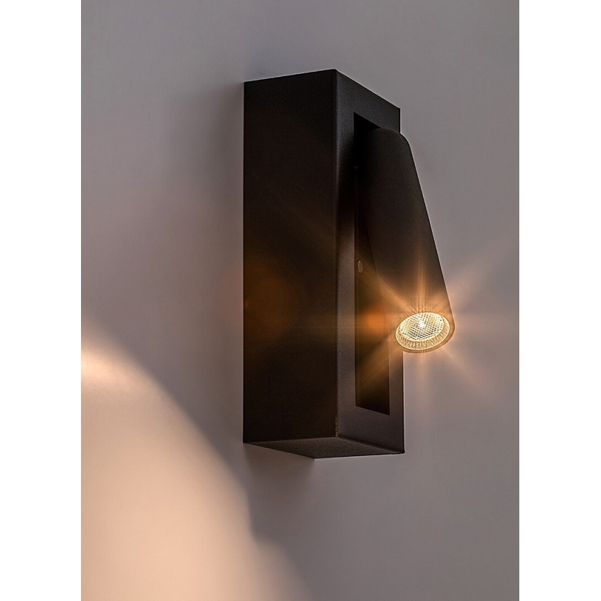 Rabalux - LED Wall spotlight LED/4W/230V black
