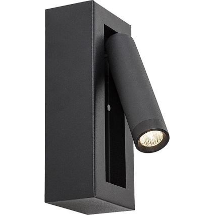 Rabalux - LED Wall spotlight LED/4W/230V black