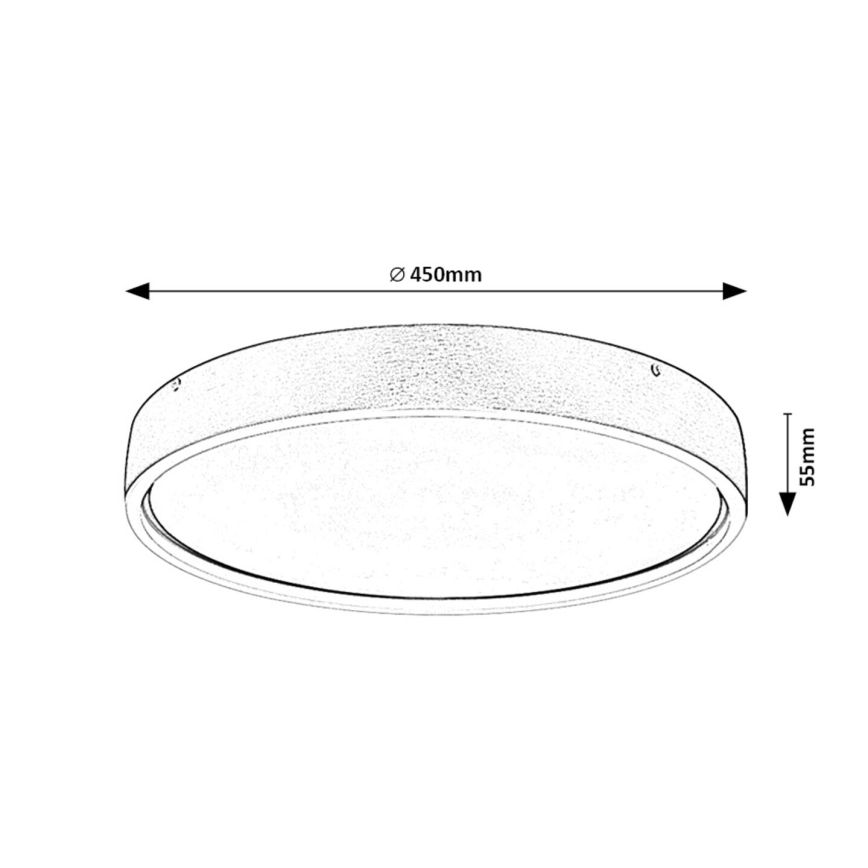 Rabalux - LED Ceiling light LED/37W/230V