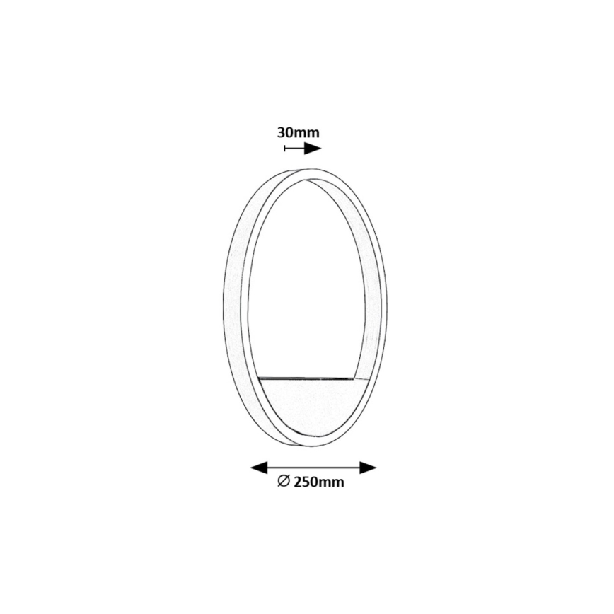 Rabalux - LED Wall light LED/15W/230V