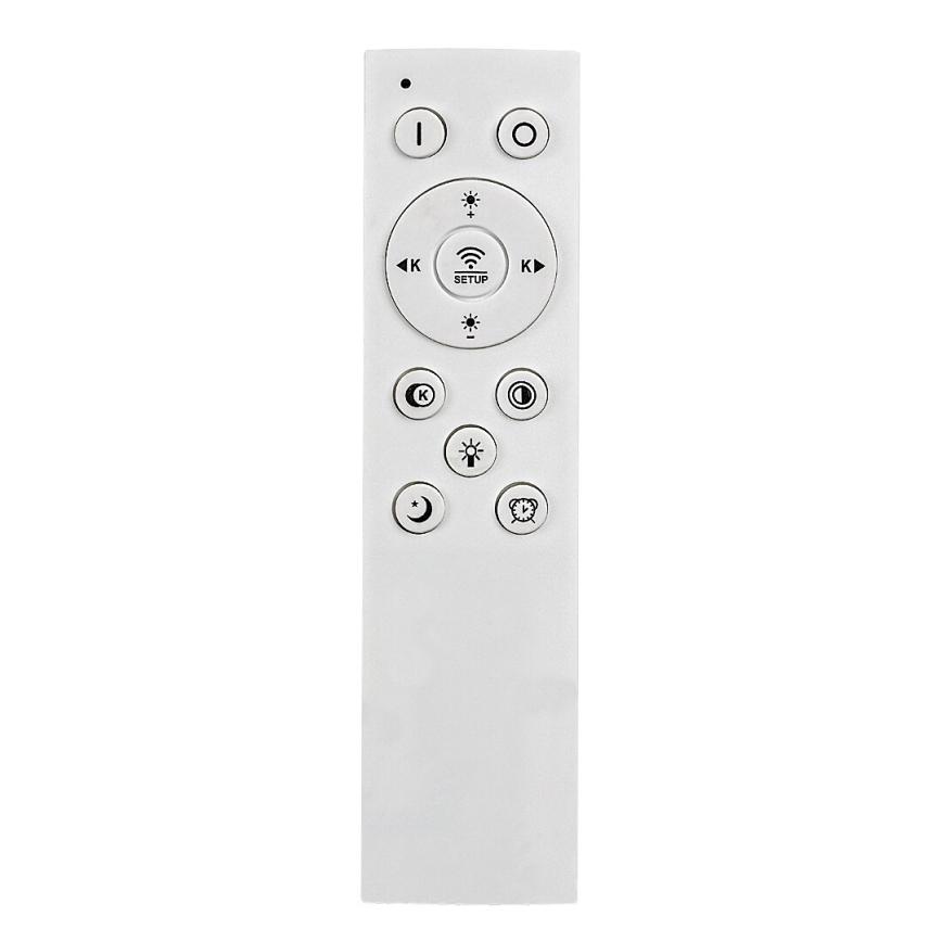 Rabalux - LED Dimmable ceiling light LED/56W/230V 3000/4000/6000K matte chrome + remote control