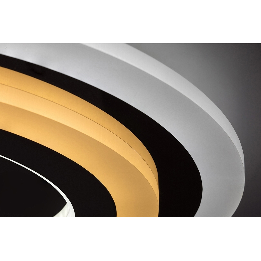 Rabalux - Dimmable LED Ceiling Light LED/56W/230V 3000/4000/6000K matte chrome + remote control Ø 45 cm