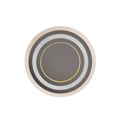 Rabalux - Dimmable LED Ceiling Light LED/56W/230V 3000/4000/6000K matte chrome + remote control Ø 45 cm