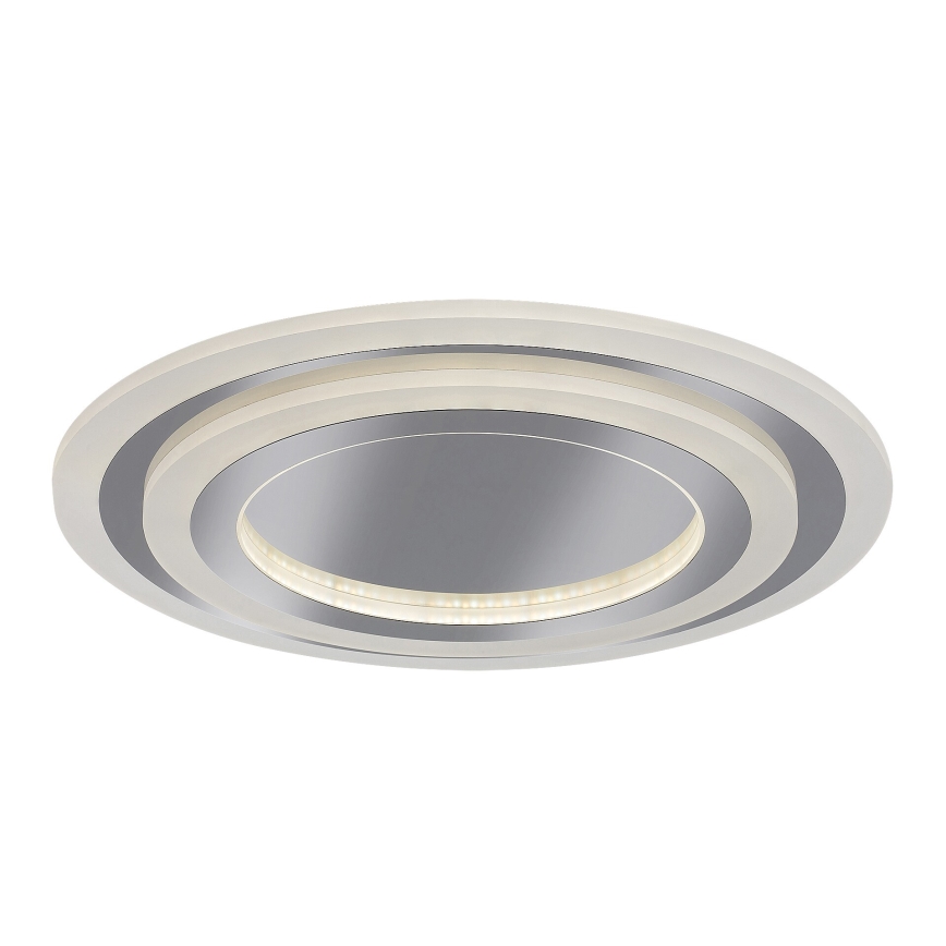 Rabalux - Dimmable LED Ceiling Light LED/56W/230V 3000/4000/6000K matte chrome + remote control Ø 45 cm
