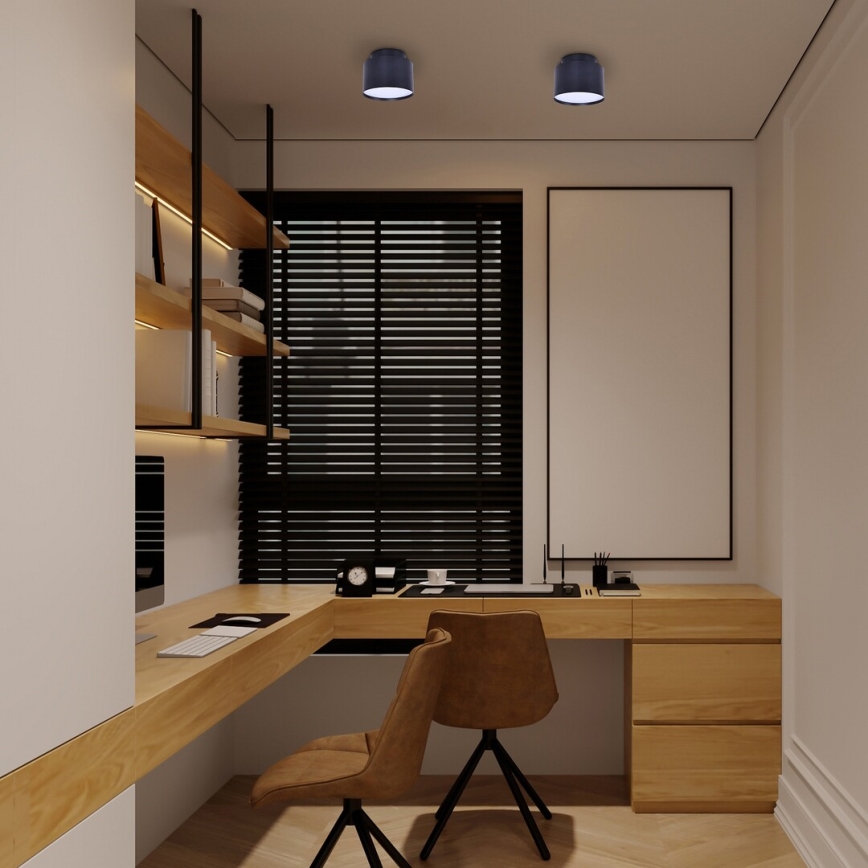 Rabalux - LED Ceiling light LED/16W/230V 3000K black