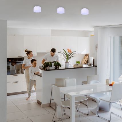 Rabalux - LED Ceiling Light 24W/230V, 3000K (Warm White), White, Ø 14 cm