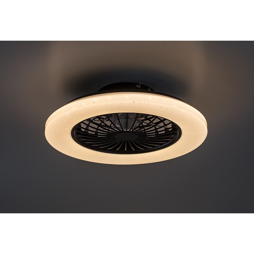 Rabalux - LED Dimmable ceiling light with a fan LED/48W/230V 3000-6500K + remote control