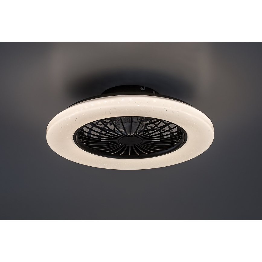 Rabalux - LED Dimmable ceiling light with a fan LED/48W/230V 3000-6500K + remote control