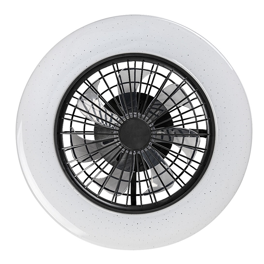 Rabalux - LED Dimmable ceiling light with a fan LED/48W/230V 3000-6500K + remote control