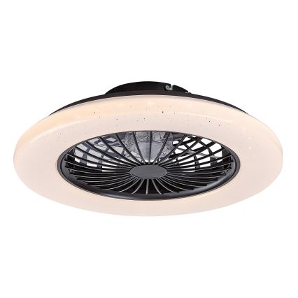 Rabalux - LED Dimmable ceiling light with a fan LED/48W/230V 3000-6500K + remote control