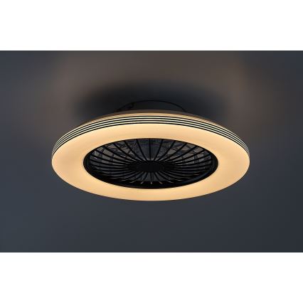 Rabalux - LED Dimmable ceiling light with a fan LED/48W/230V 3000-6500K + remote control