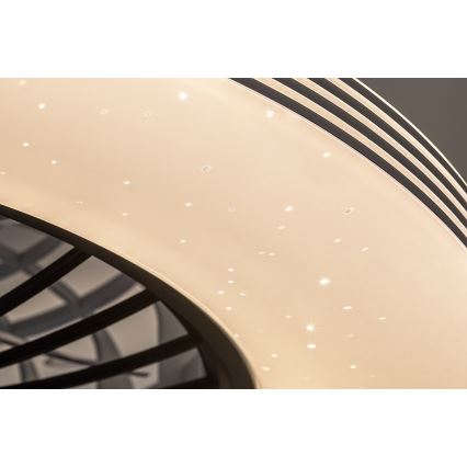 Rabalux - LED Dimmable ceiling light with a fan LED/48W/230V 3000-6500K + remote control