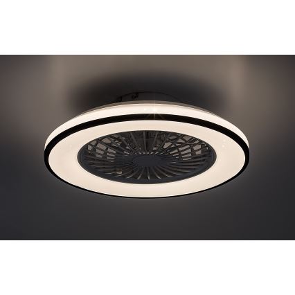 Rabalux - LED Dimmable ceiling light with a fan LED/48W/230V 3000-6500K + remote control