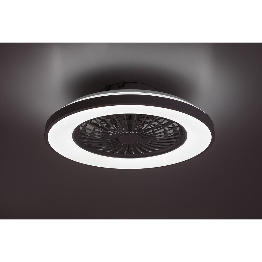 Rabalux - LED Dimmable ceiling light with a fan LED/48W/230V 3000-6500K + remote control