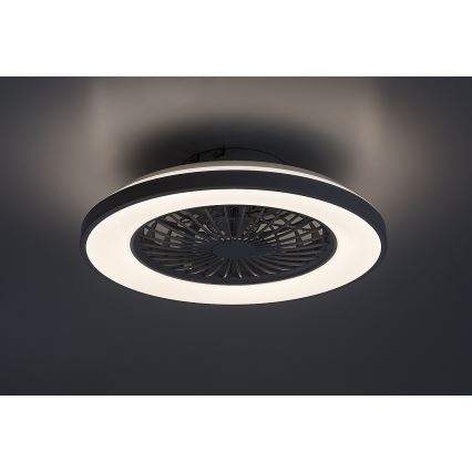 Rabalux - LED Dimmable ceiling light with a fan LED/48W/230V 3000-6500K + remote control