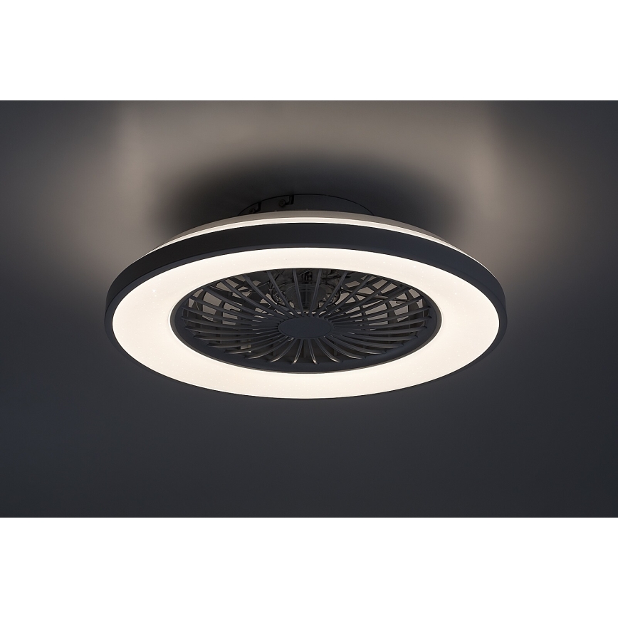 Rabalux - LED Dimmable ceiling light with a fan LED/48W/230V 3000-6500K + remote control