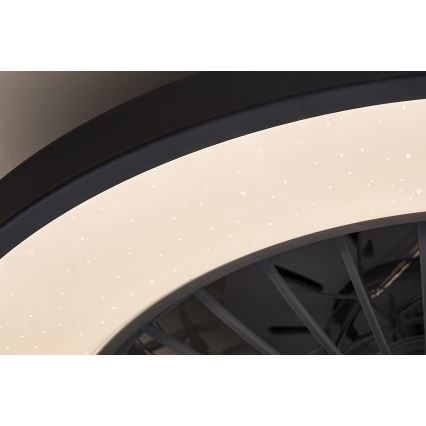 Rabalux - LED Dimmable ceiling light with a fan LED/48W/230V 3000-6500K + remote control