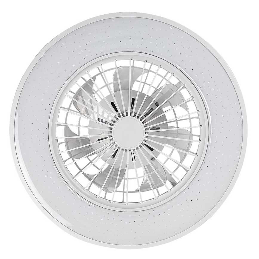 Rabalux - LED Dimmable ceiling light with a fan LED/48W/230V 3000-6500K + remote control