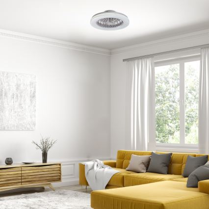 Rabalux - LED RGB Dimmable ceiling light with a fan LED/48W/230V 3000-6500K + remote control