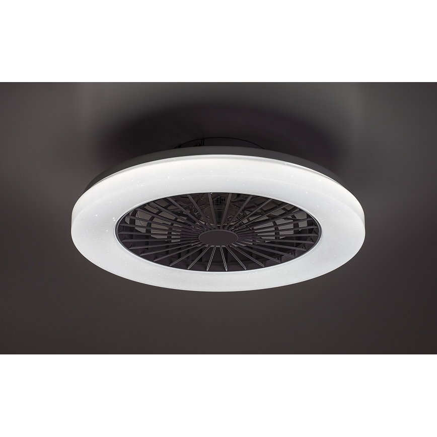 Rabalux - LED RGB Dimmable ceiling light with a fan LED/48W/230V 3000-6500K + remote control